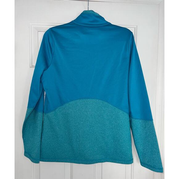 North Face Teal Zip-Up Jacket - Size Large - Picture 2 of 5
